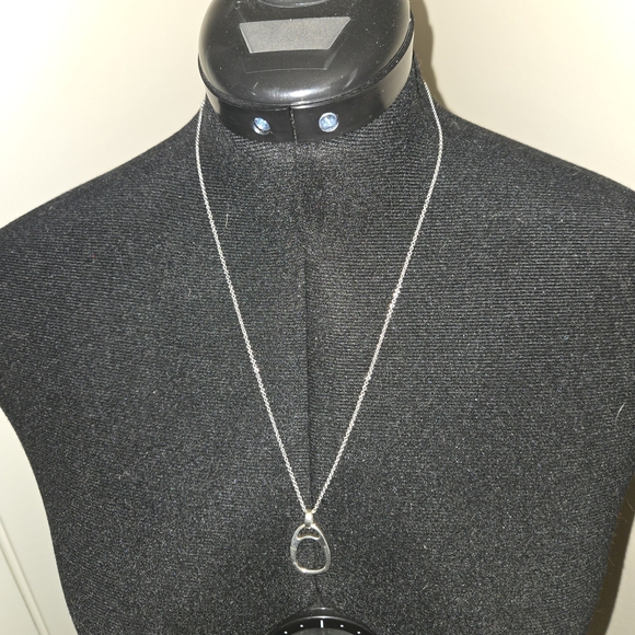 James Avery Jewelry - James Avery Silver Oval Pendant Necklace